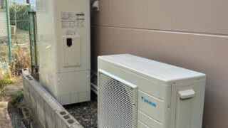 エコキュート　設置工事　2024/01/30