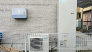 エコキュート　設置工事　2024/02/17
