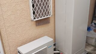 エコキュート　設置工事　2024/04/04