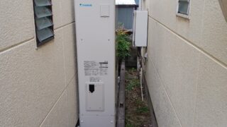 エコキュート　設置工事　2024/05/19
