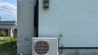 エコキュート設置工事　2024/06/14