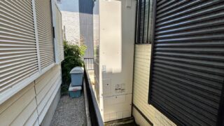 エコキュート設置工事　2024/06/12