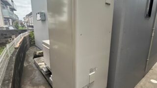 エコキュート設置工事　2024/07/11