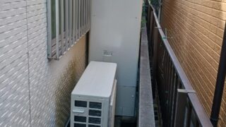 エコキュート設置工事　2024/10/11