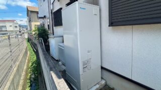 エコキュート設置工事　2024/07/30