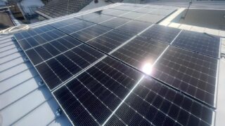 太陽光パネル設置工事　2024/10/11