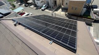 太陽光パネル設置工事　2024/08/26