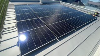 太陽光パネル設置工事　2024/10/14