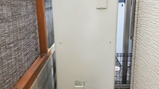 エコキュート設置工事　2024/10/19