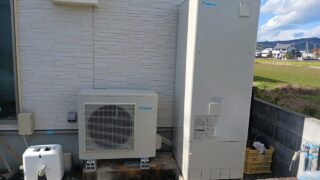 エコキュート設置工事　2024/11/28