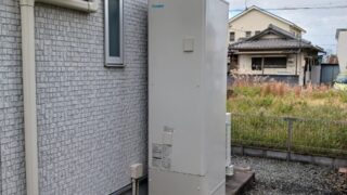 エコキュート設置工事　2024/12/19